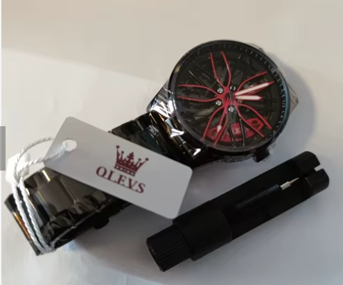 OLEVS 9937 |  Montre de Luxe - Jante rotatif